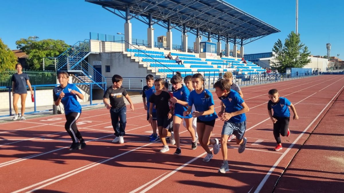 niños en salida de carrera