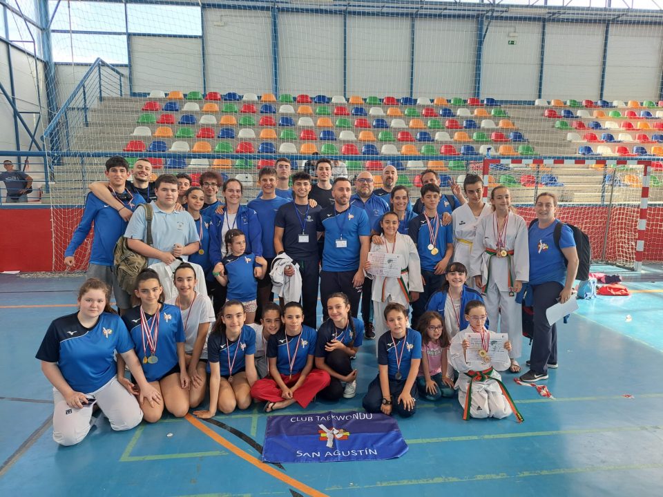 Equipo TKD San Agustín II Jornada Juegos Escolares