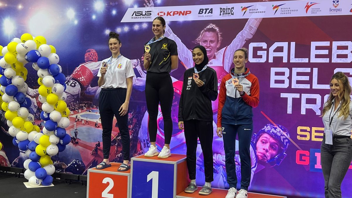 Podium GP Serbia TKD 2023