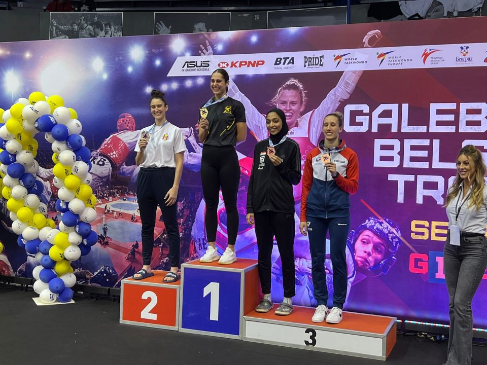 Podium GP Serbia TKD 2023